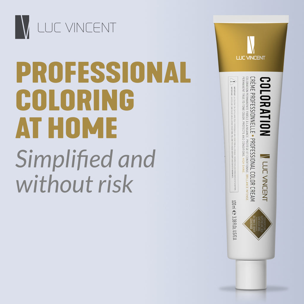 Coloring cream tube